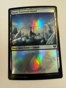 Snow-Covered Island Kaldheim Foil - Image 1