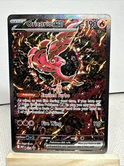 Oricorio ex 024 Pokemon TCG Mega Evolution Charizard UPC Black Star Promo Card - Image 1