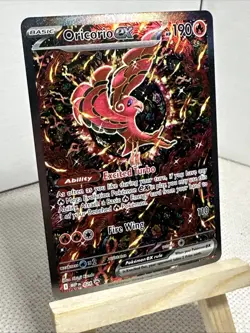 Oricorio ex 024 Pokemon TCG Mega Evolution Charizard UPC Black Star Promo Card - Image 3