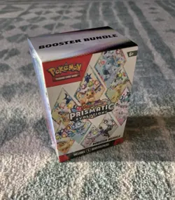 Pokemon TCG: S&V Prismatic Evolutions Booster Bundle (6pks) Factory Sealed - Image 1