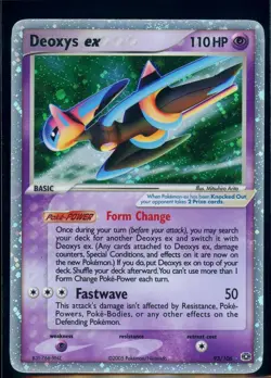 Pokemon EX EMERALD - #93/106 Deoxys ex - Ultra Rare Holo - ENG - HP/MP - Image 1