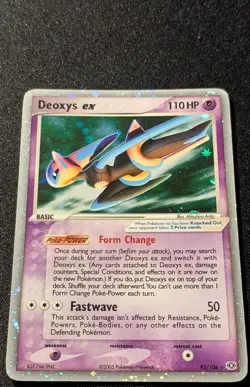Pokemon EX EMERALD - #93/106 Deoxys ex - Ultra Rare Holo - ENG - HP/MP - Image 4