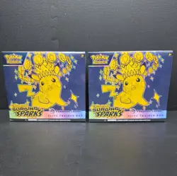 Pokemon Center Surging Sparks ETB Sealed Exclusive Promo Scarlet & Violet - Image 1