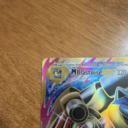 Pokemon M Blastoise EX 102/108 Ultra Rare Full Art Holo Evolutions 2016 5ban - Image 2