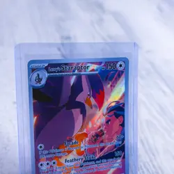 Pokemon Larry's Staraptor Illustration Rare 249/217 Ascended Heroes NM TCG - Image 3