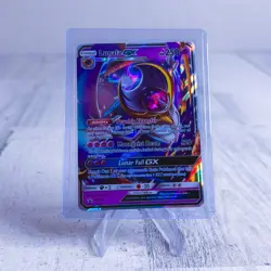Lunala GX SM17, 2016 Black Star Promo Sun & Moon Holo Rare Pokemon - MP - Image 1