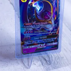 Lunala GX SM17, 2016 Black Star Promo Sun & Moon Holo Rare Pokemon - MP - Image 4