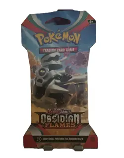 SEALED Pokemon Obsidian Flames sleeved booster pack - Image 1