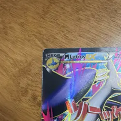 Pokemon M Latios EX 102/108 Ultra Rare Full Art Holo Roaring Skies 2015 - Image 2
