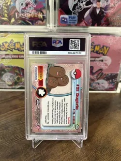 2000 TOPPS CHROME POKEMON T.V. #51 DUGTRIO PSA 10 GEM MINT - Image 2