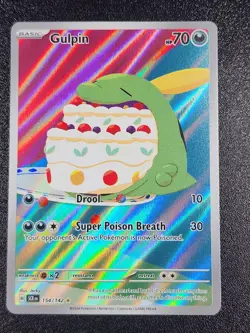 Gulpin 154/142 Stellar Crown Full Art Pokemon TCG NM/M - Image 1