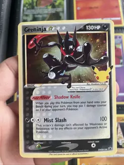Pokemon TCG - Greninja Gold Star Holo Promo SWSH144 - CELEBRATIONS - NEAR MINT - Image 1