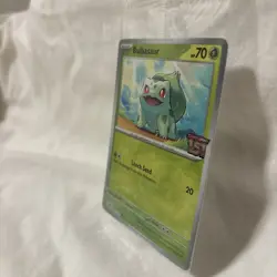 Bulbasaur Pokemon TCG Scarlet & Violet 151 Best Buy Stamped Promo Sealed 001/165 - Image 3