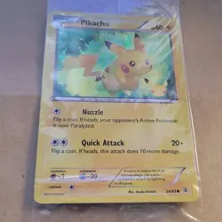 POKEMON PROMO - XY GENERATIONS 20TH ANNIVERSARY - PIKACHU 26/83 (HOLO) SEALED M - Image 1