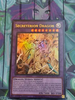 Yugioh 1x Secreterion Dragon DUAD-EN037 Duelist's Advance Ultra Rare 1st Ed NM - Image 1