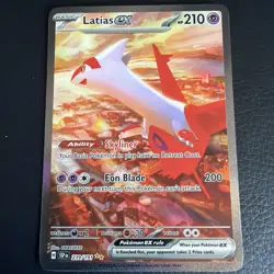 Pokemon Latias ex 239/191 Surging Sparks Special Illustration Rare SIR Holo Card - Image 1