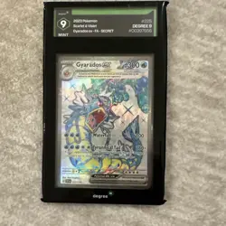 Pokemon Gyarados EX TCG Card 225/198 Degree 9 Mint Scarlet & Violet - Image 1