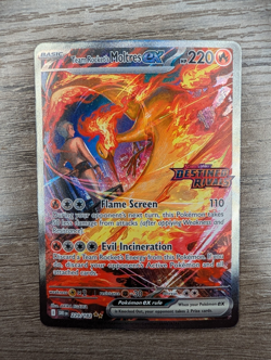 Team Rocket's Moltres ex - (Destined Rivals Stamp) 229/182 Miscellaneous Cards & - Image 1