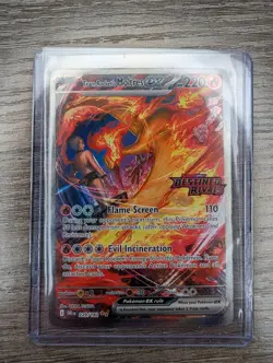 Team Rocket's Moltres ex - (Destined Rivals Stamp) 229/182 Miscellaneous Cards & - Image 2