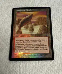 Sandstone Needle Mercadian Masques FOIL NM/M Pack Fresh Magic the Gathering MTG - Image 1