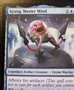 Krang, Master Mind 0043 Rare Teenage Mutant Ninja Turtles Magic: The Gathering - Image 2