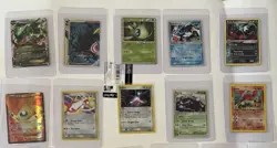 1900 market value, vintage rare 67 pokemon card lot - Image 1
