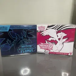 Phantasmal Flames ETB - White Flare Elite Trainer Box ETB NEW AND SEALED pokemon - Image 1