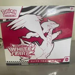 Phantasmal Flames ETB - White Flare Elite Trainer Box ETB NEW AND SEALED pokemon - Image 2
