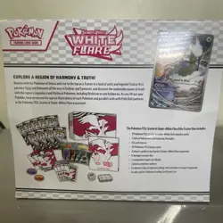 Phantasmal Flames ETB - White Flare Elite Trainer Box ETB NEW AND SEALED pokemon - Image 4