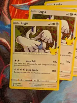 Pokemon Card (27) Lugia 022/025 Holo Rare Celebrations 25th Anniversary NM - Image 3