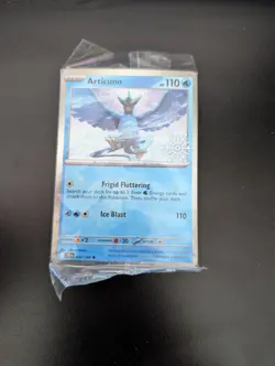 Pokemon 2025 Holiday Advent Calendar Stamped Articuno 032/159 SEALED - Image 1