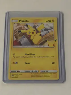 Pokemon TCG Pikachu 25/25 Regular 25th Anniversary McDonald’s Promo - Image 1