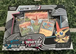 Pokemon TCG Black Bolt/White Flare Unova Victini Illustration Collection Box - Image 1