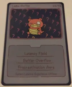 Pokescam by Dot Punwell Slowpoke (Laga-Buffer) 23/72 Holo - Image 3