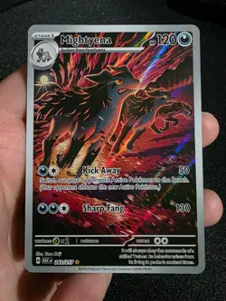 Mightyena 243/217 Ascended Heroes Illustration Rare Pokemon TCG - NM - Image 2