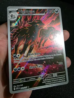 Mightyena 243/217 Ascended Heroes Illustration Rare Pokemon TCG - NM - Image 3