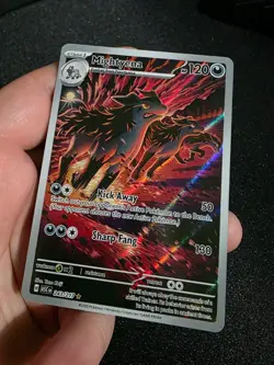 Mightyena 243/217 Ascended Heroes Illustration Rare Pokemon TCG - NM - Image 4