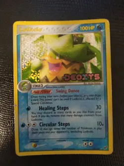 Ludicolo EX Deoxys 10/107 - Pokemon TCG Reverse Holo Rare Vintage LP/MP - Image 1