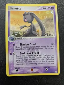 Pokemon EX Hidden Legends Banette Reverse Holo Rare 1/101 EXCELLENT - Image 1
