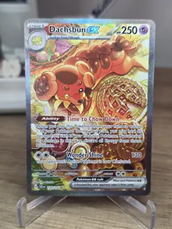 Dachsbun ex - 169/142 - Pokemon Stellar Crown Special Illustration Rare - Image 5