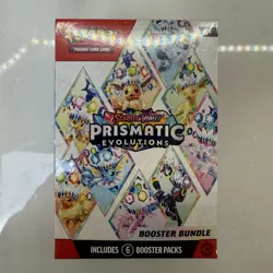 Pokemon TCG Scarlet & Violet Prismatic Evolutions Booster Bundle Box Sealed New - Image 1