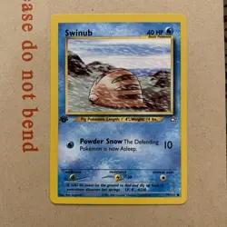 Pokemon TCG Swinub Neo Genesis 79/111 Regular 1st Edition NM - Image 2