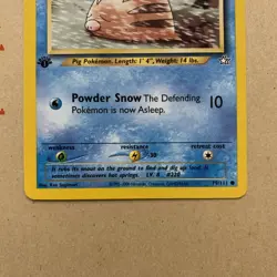 Pokemon TCG Swinub Neo Genesis 79/111 Regular 1st Edition NM - Image 4