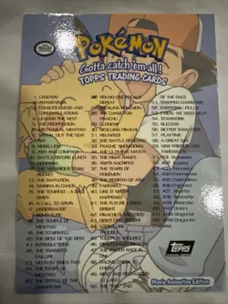 Topps Pokemon Movie Animation Edition Foil - Image 2
