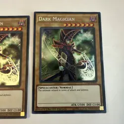 * DARK MAGICIAN * MINT ALTERNATE ART SECRET RARE CT14-EN001 YUGIOH! X3 Playset - Image 4