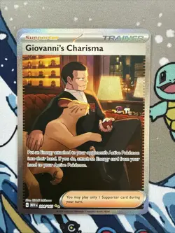 Giovanni's Charisma 204/165 Sv: Scarlet & Violet 151 Holo - Image 1