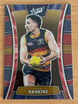 AFL 2026 SELECT FOOTY STARS HOBBY FIRST OFF THE LINE PRINT IZAK RANKINE 001/850 - Image 1