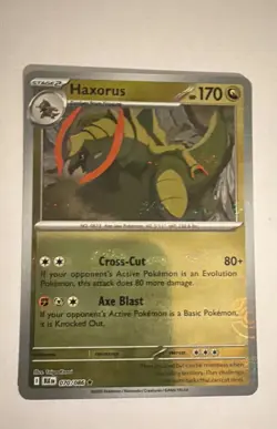 Haxorus (Master Ball Pattern) 070/086 Sv: Black Bolt Holo - Image 1