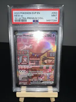 Mew 151 Ultra Premium Collection Promo SVP 053 PSA 9 Pokemon TCG - Image 1