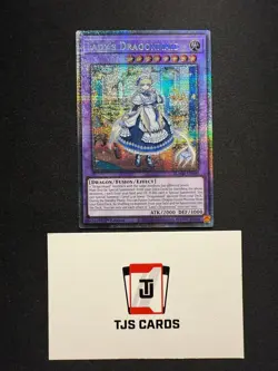 Lady's Dragonmaid - Starlight Rare 1st Edition BLMM-EN049 - YuGiOh - Image 1